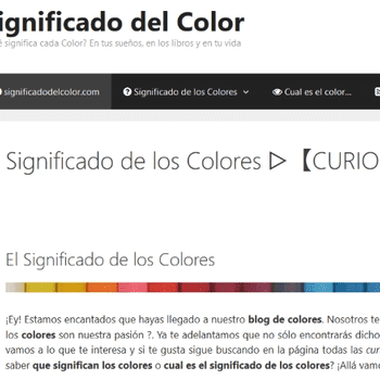 Significado de los Colores